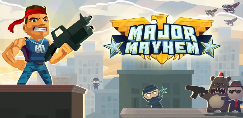 Major Mayhem joc copertă pentru Android
