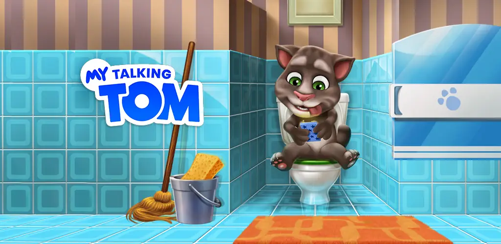 My Talking Tom joc copertă pentru Android