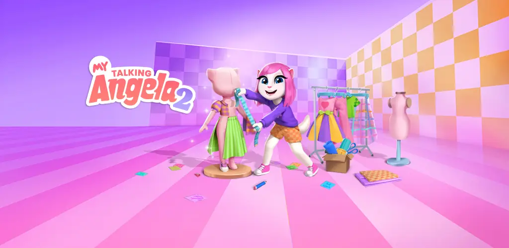 Моя Говорящая Анджела 2 игра обложка для Android