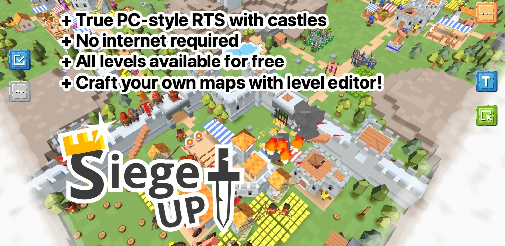 android için RTS Siege Up! oyun kapak resmi