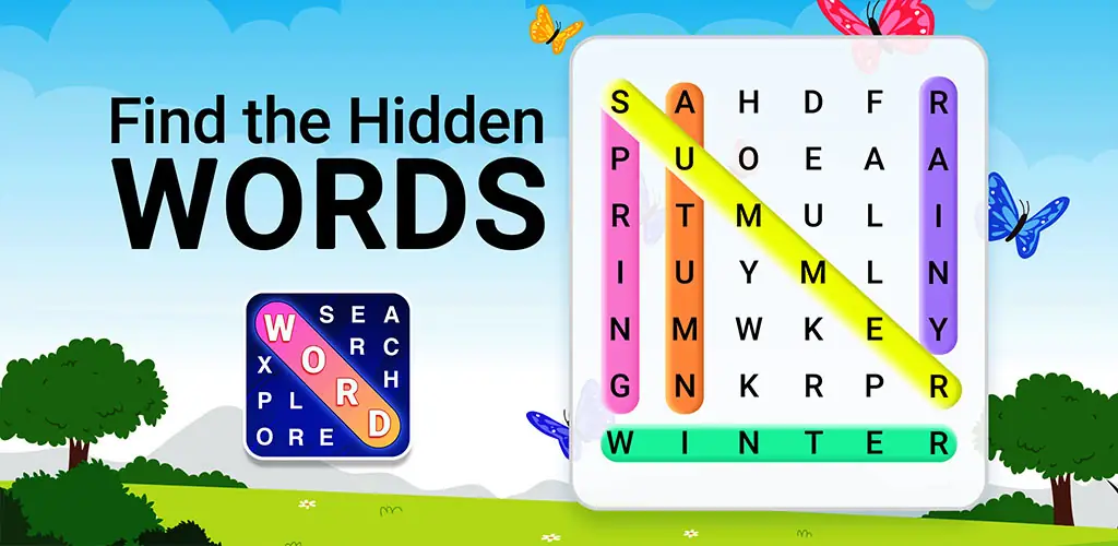 Word Search gra okładka dla Androida