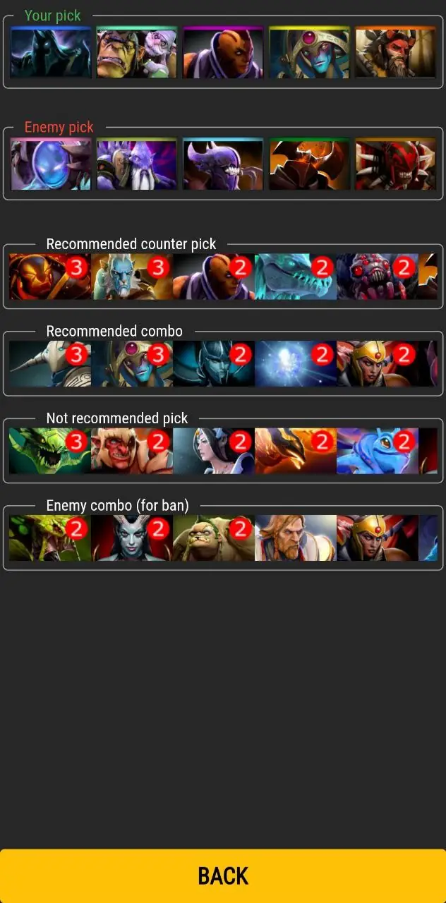截图 Easy pick for Dota 2 6