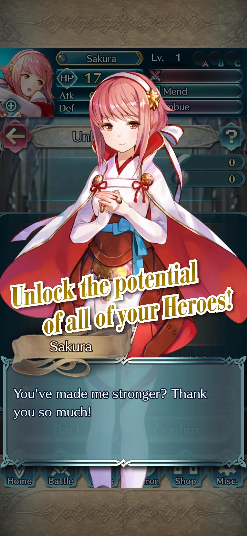 Скріншот Fire Emblem Heroes 6