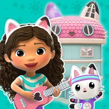 Gabbys Dollhouse: Games & Cats Іконка