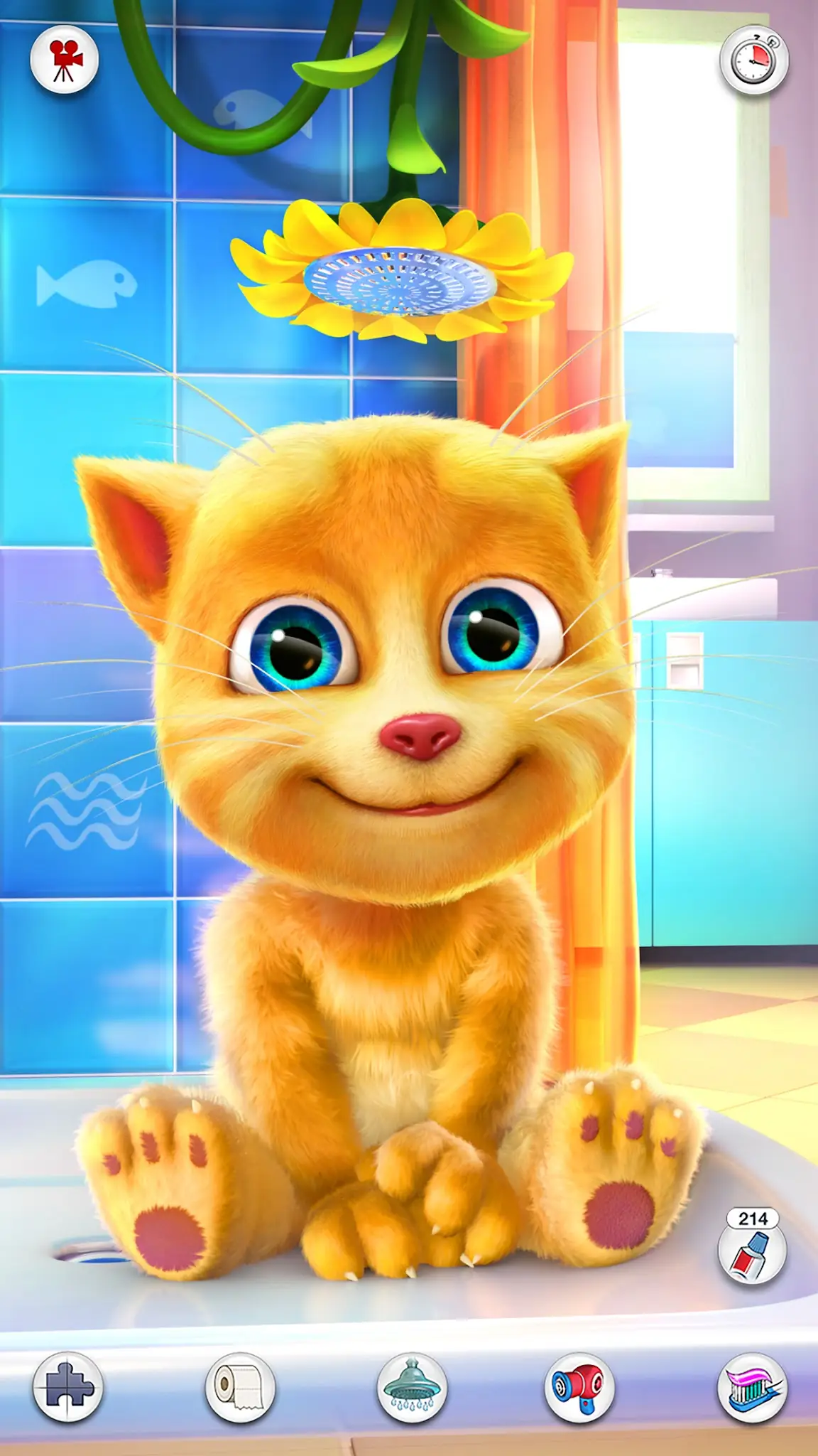 Скріншот Talking Ginger 5