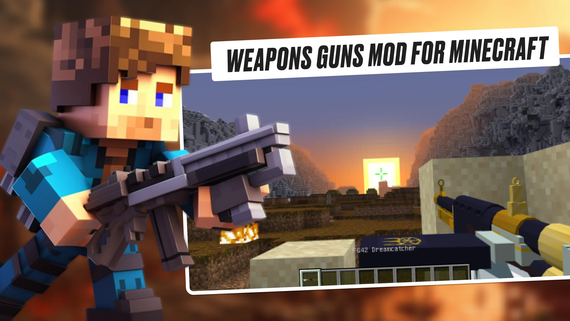 Capture d'écran Gun Mods for Minecraft Weapons 1