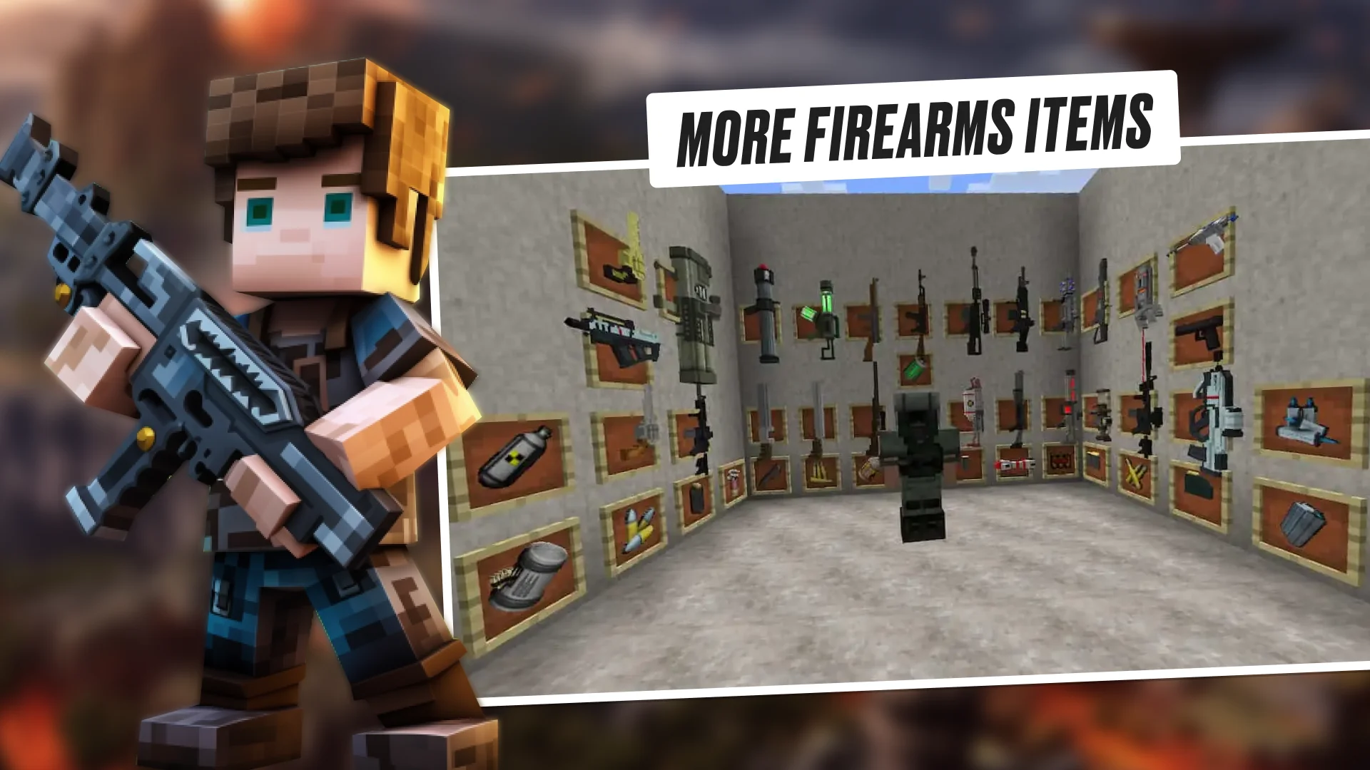Capture d'écran Gun Mods for Minecraft Weapons 2