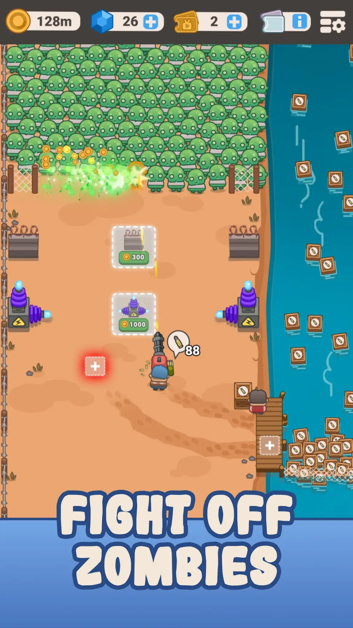 Снимка на екрана Idle Outpost: Upgrade Games 1