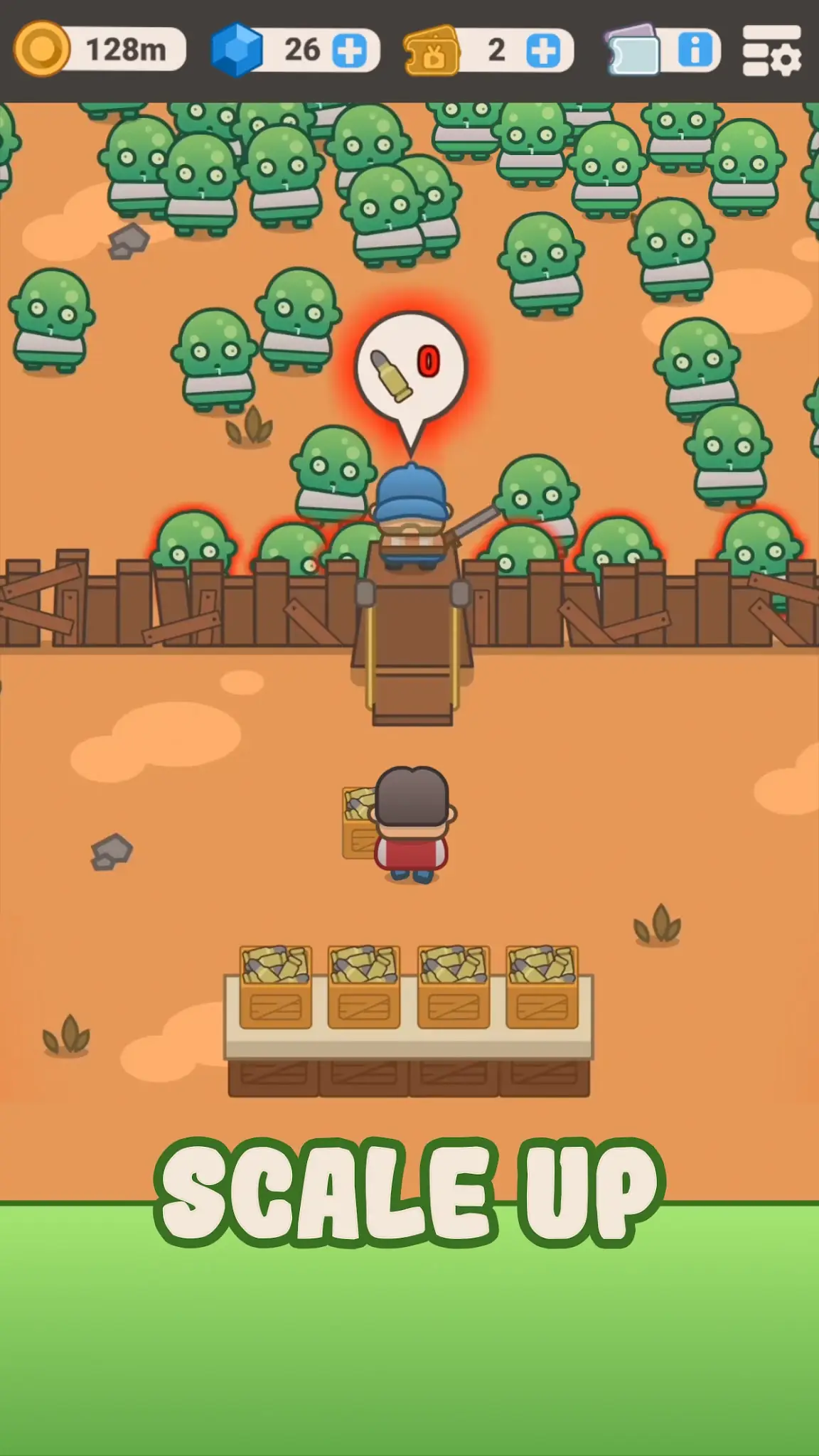 Снимка на екрана Idle Outpost: Upgrade Games 4