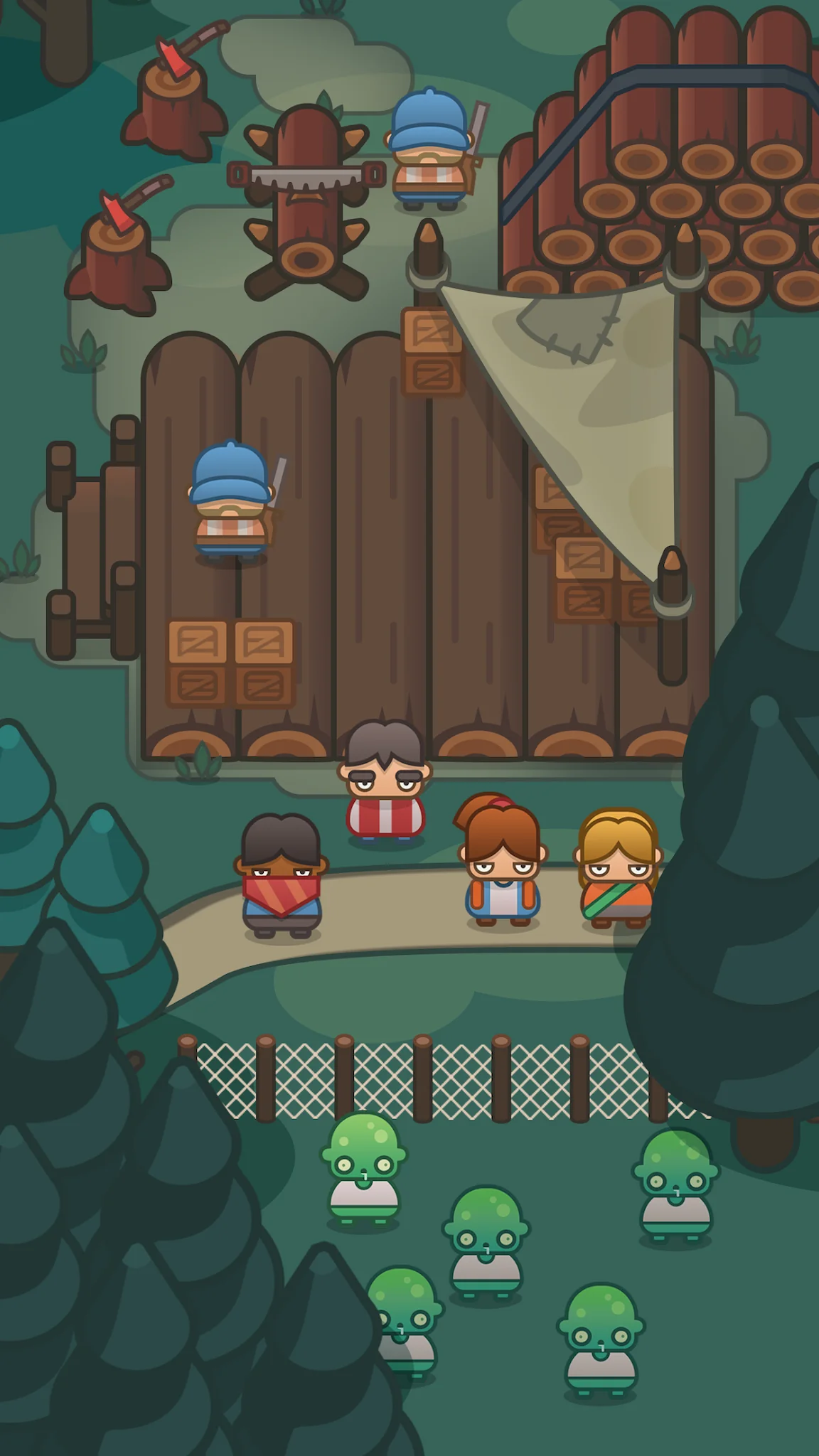 Снимка на екрана Idle Outpost: Upgrade Games 8