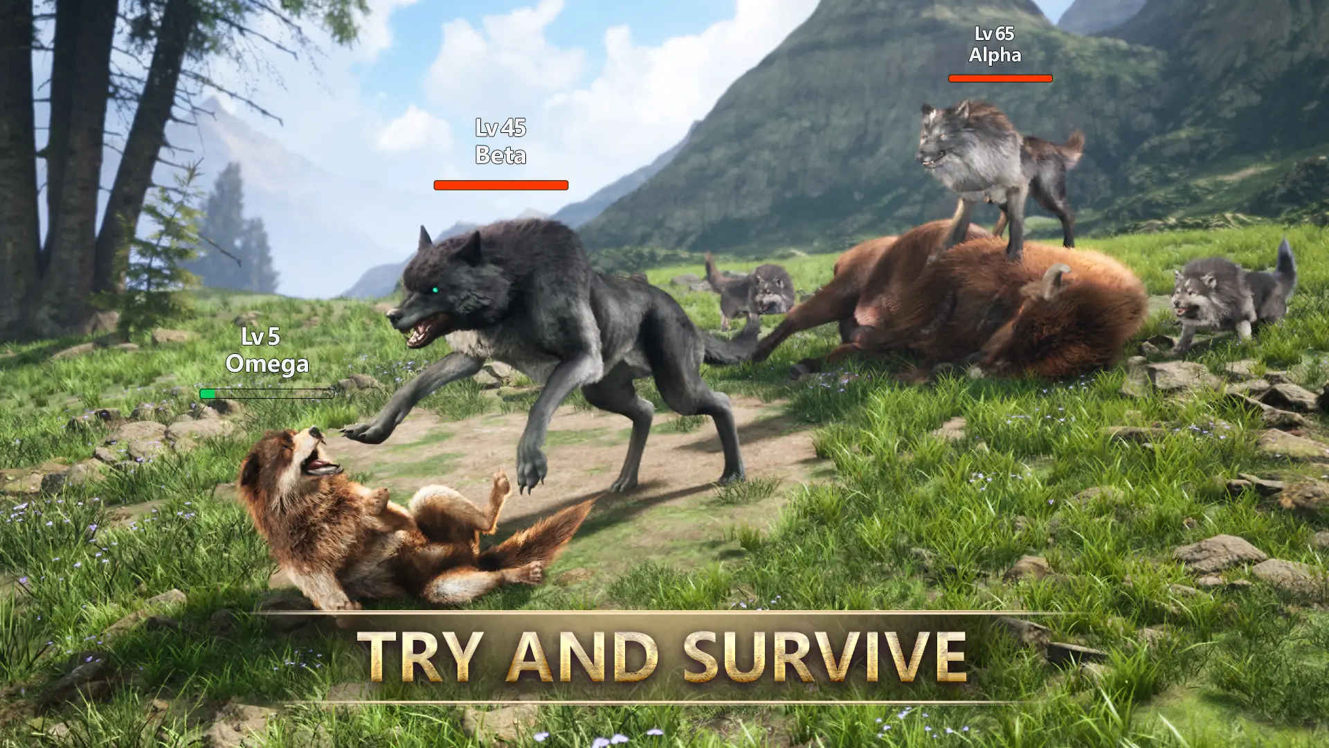 Snímek obrazovky Wolf Game 2