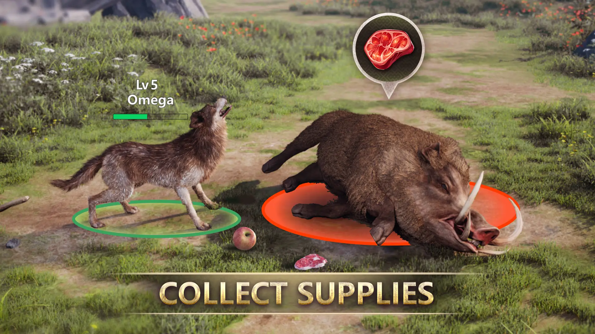 Snímek obrazovky Wolf Game 3