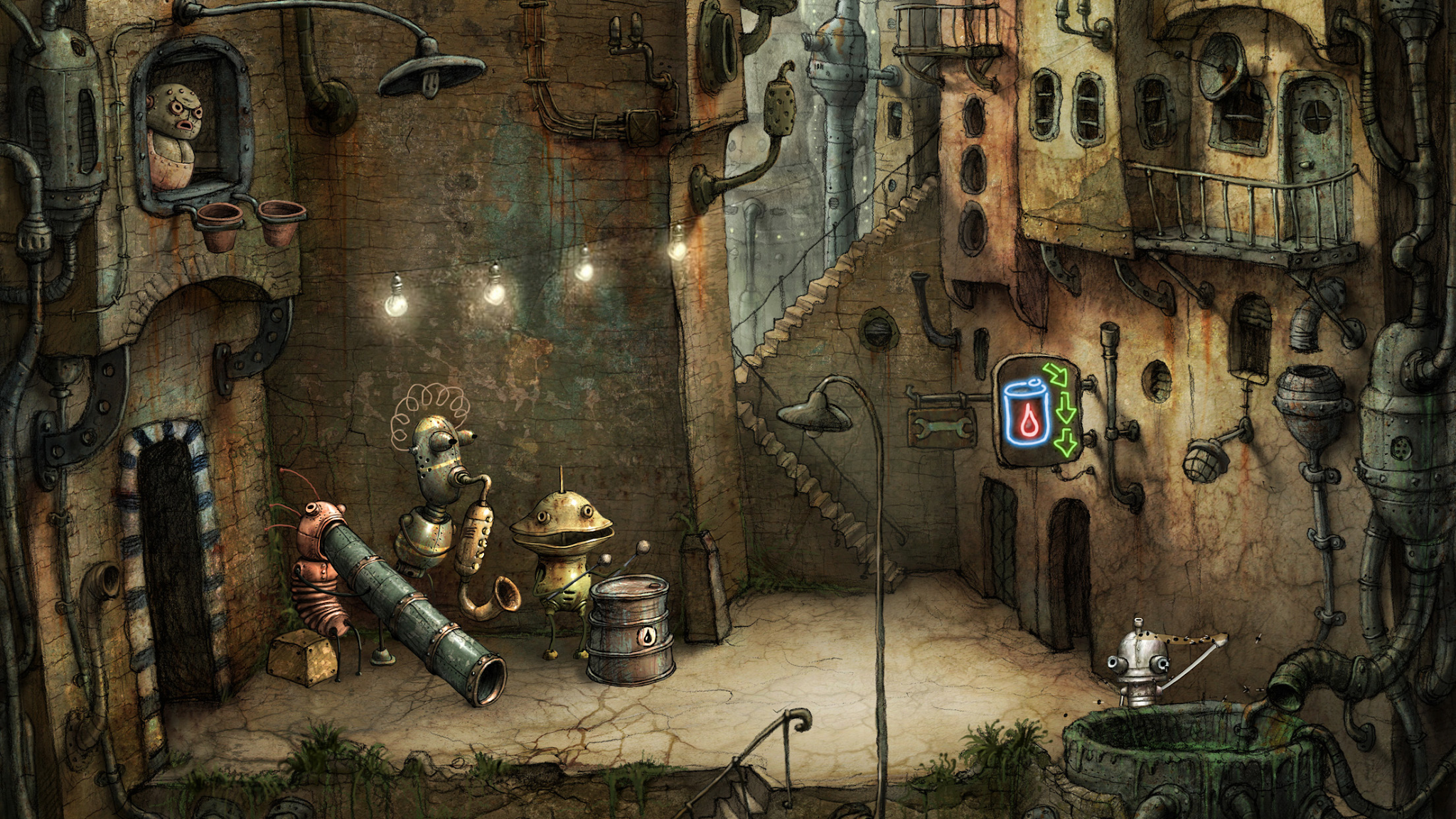 Ảnh chụp màn hình Machinarium 1
