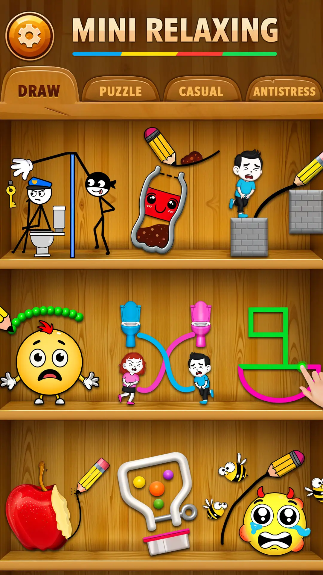 截图 Mini Antistress Relaxing Games 4