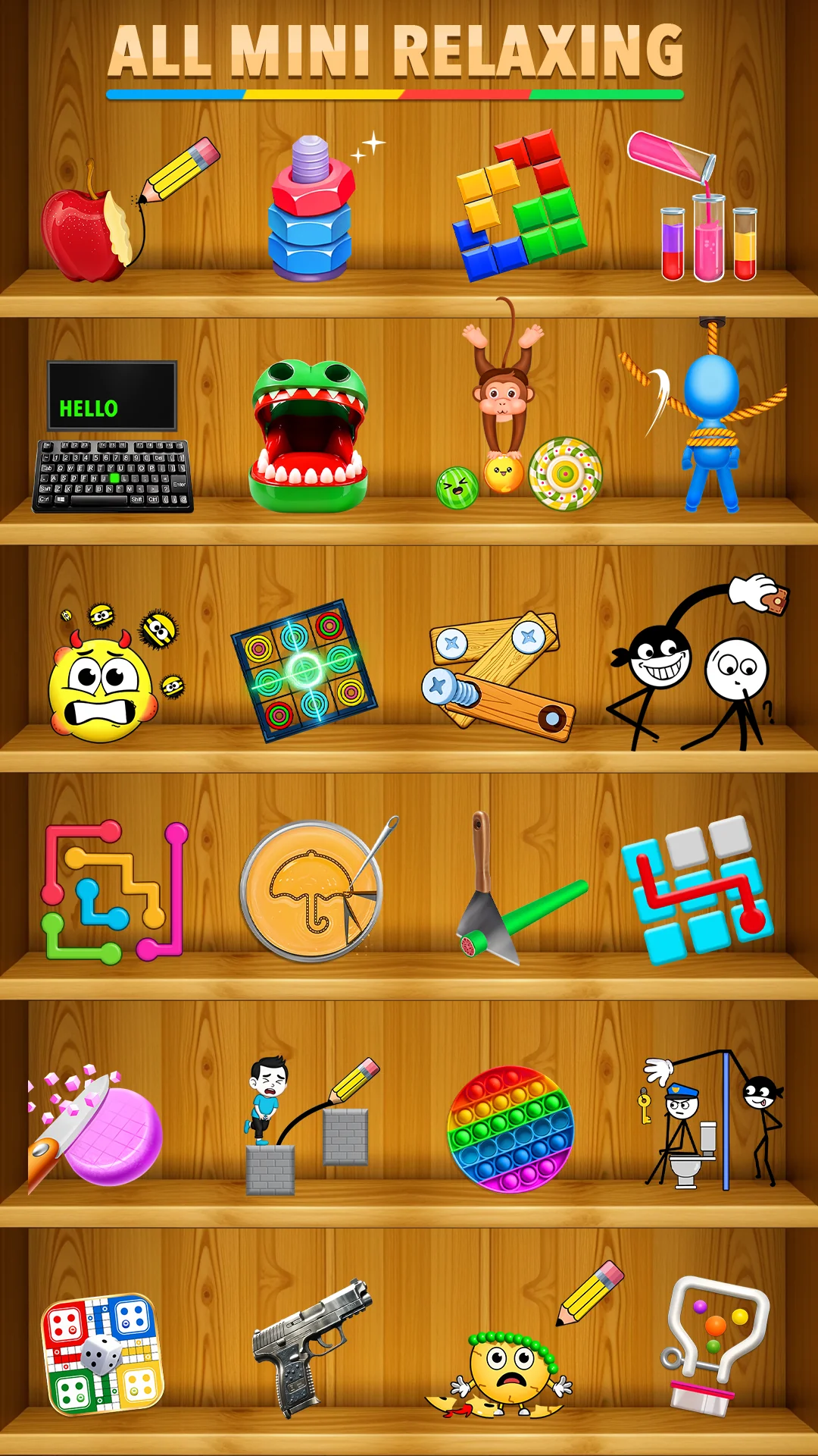 截图 Mini Antistress Relaxing Games 5