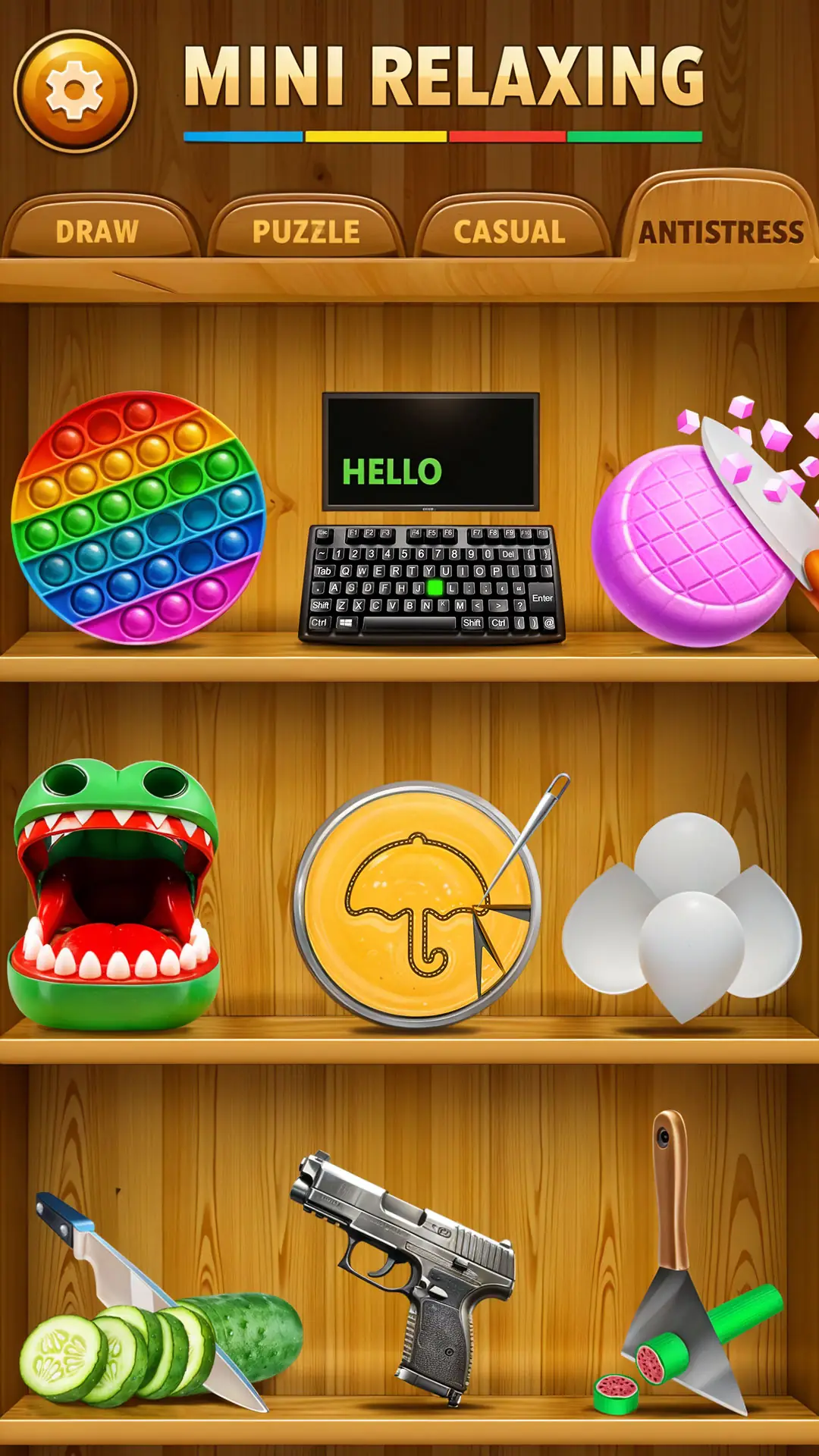 截图 Mini Antistress Relaxing Games 7
