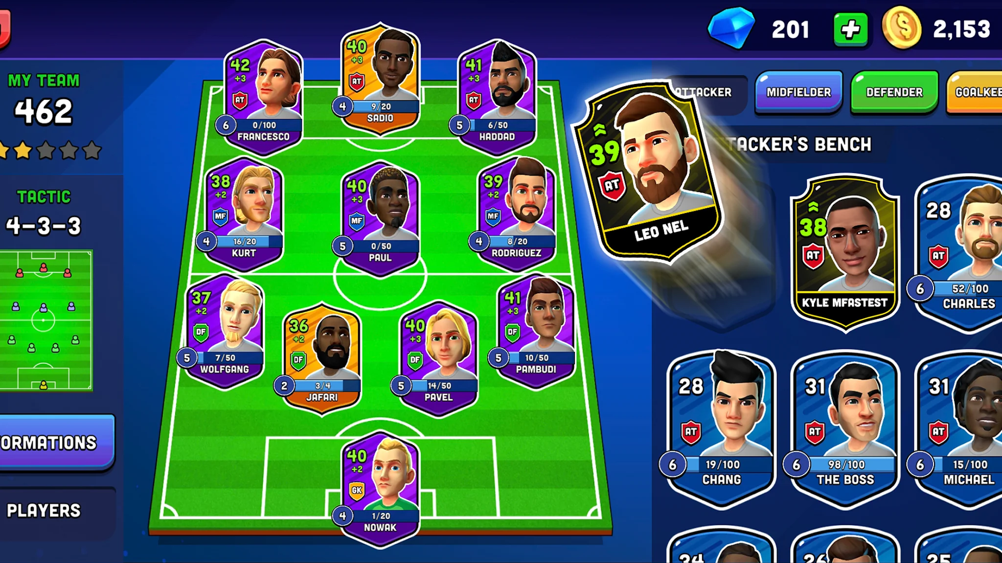 Скриншот Mini Football 3