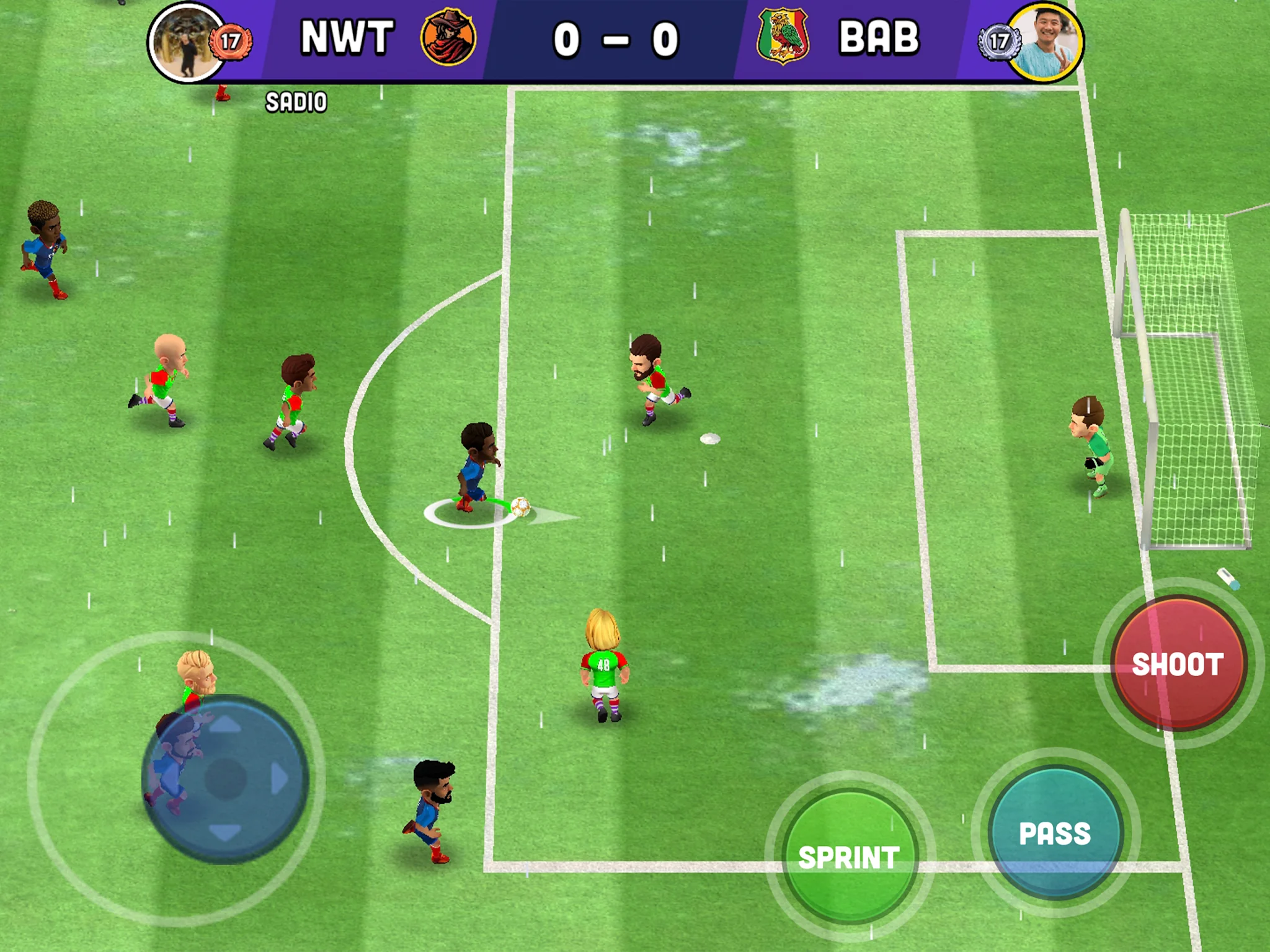 Скриншот Mini Football 8