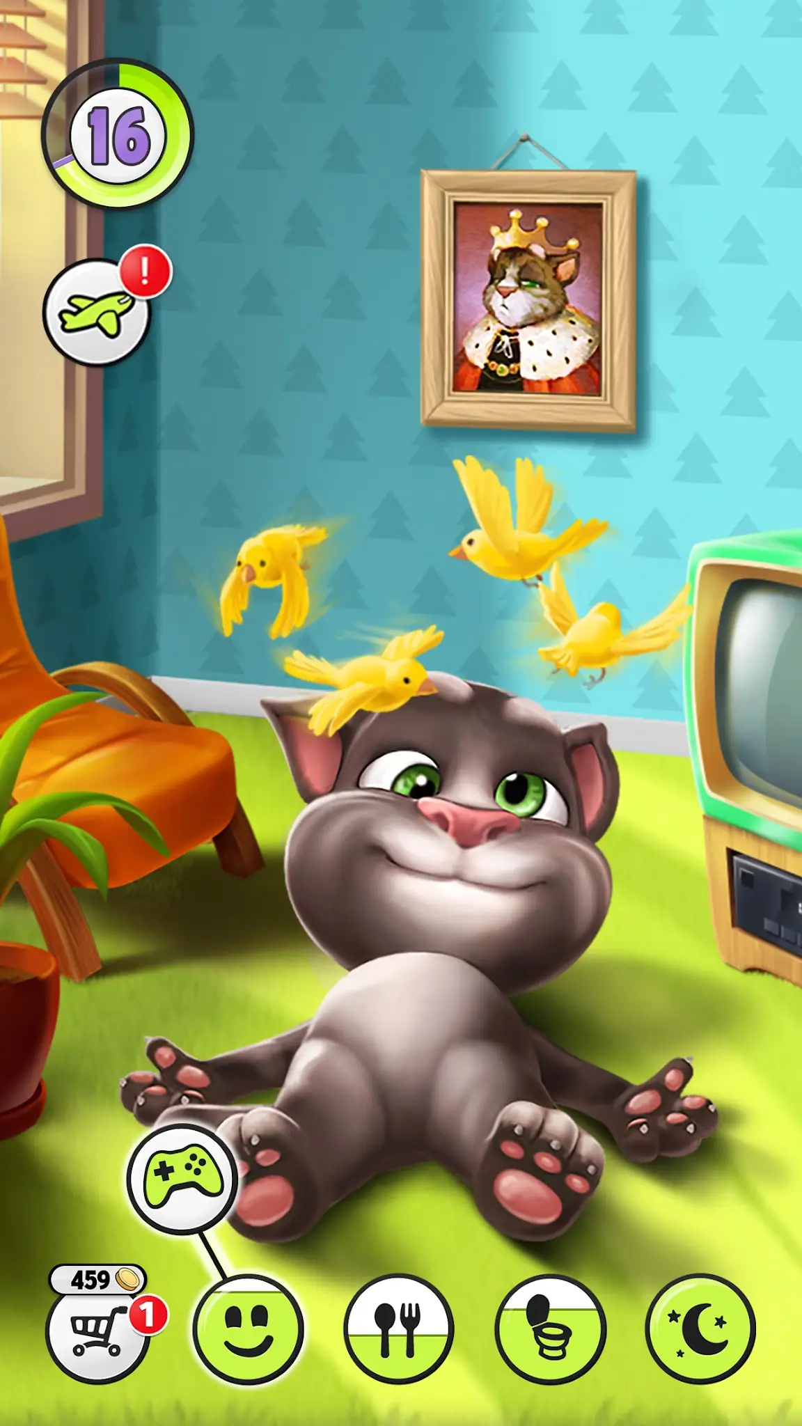 Captură de ecran My Talking Tom 1