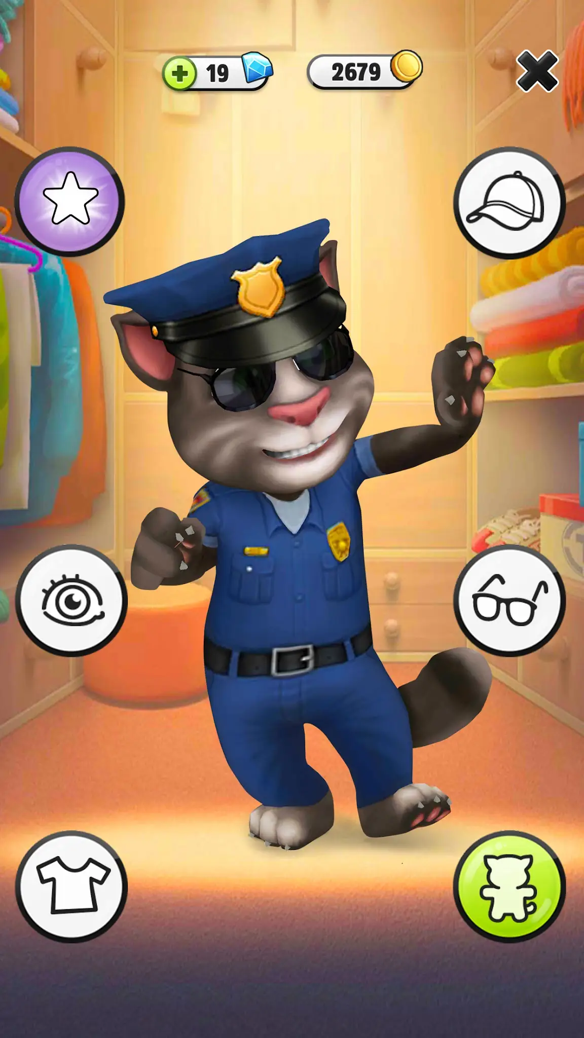 Captură de ecran My Talking Tom 4
