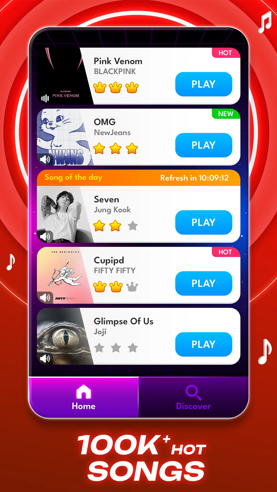 Capture d'écran Music Piano 7: Rush Song Games 1