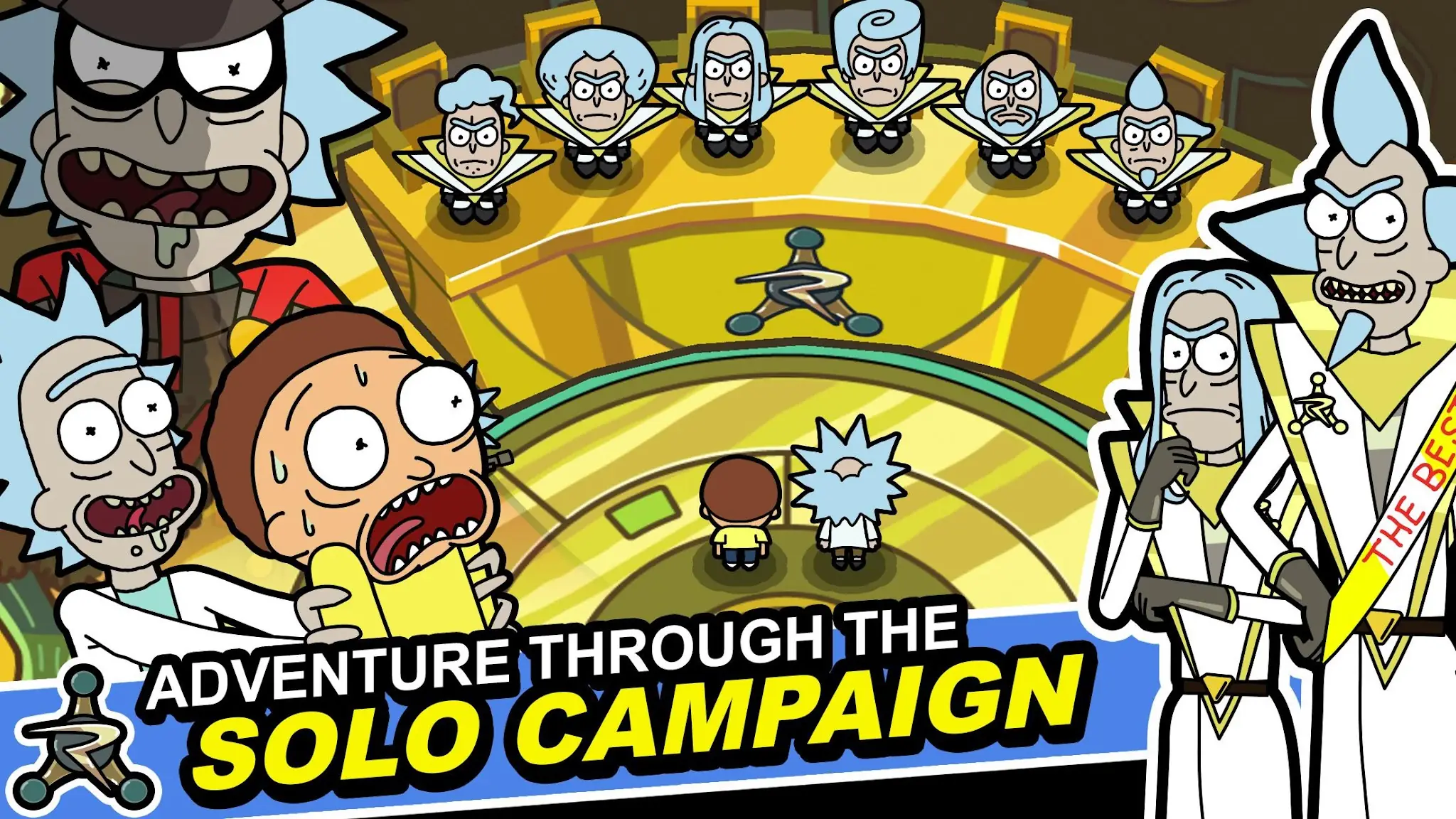 Screenshot Rick and Morty: Pocket Mortys 3