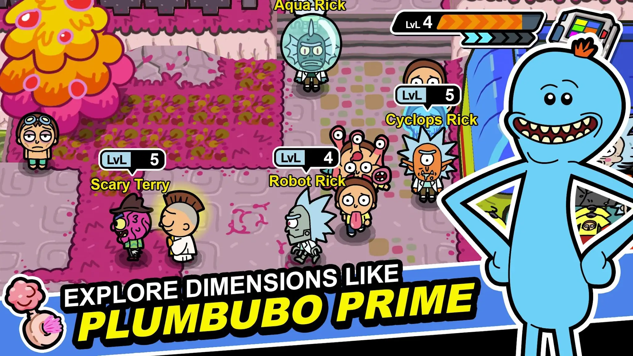 Screenshot Rick and Morty: Pocket Mortys 5