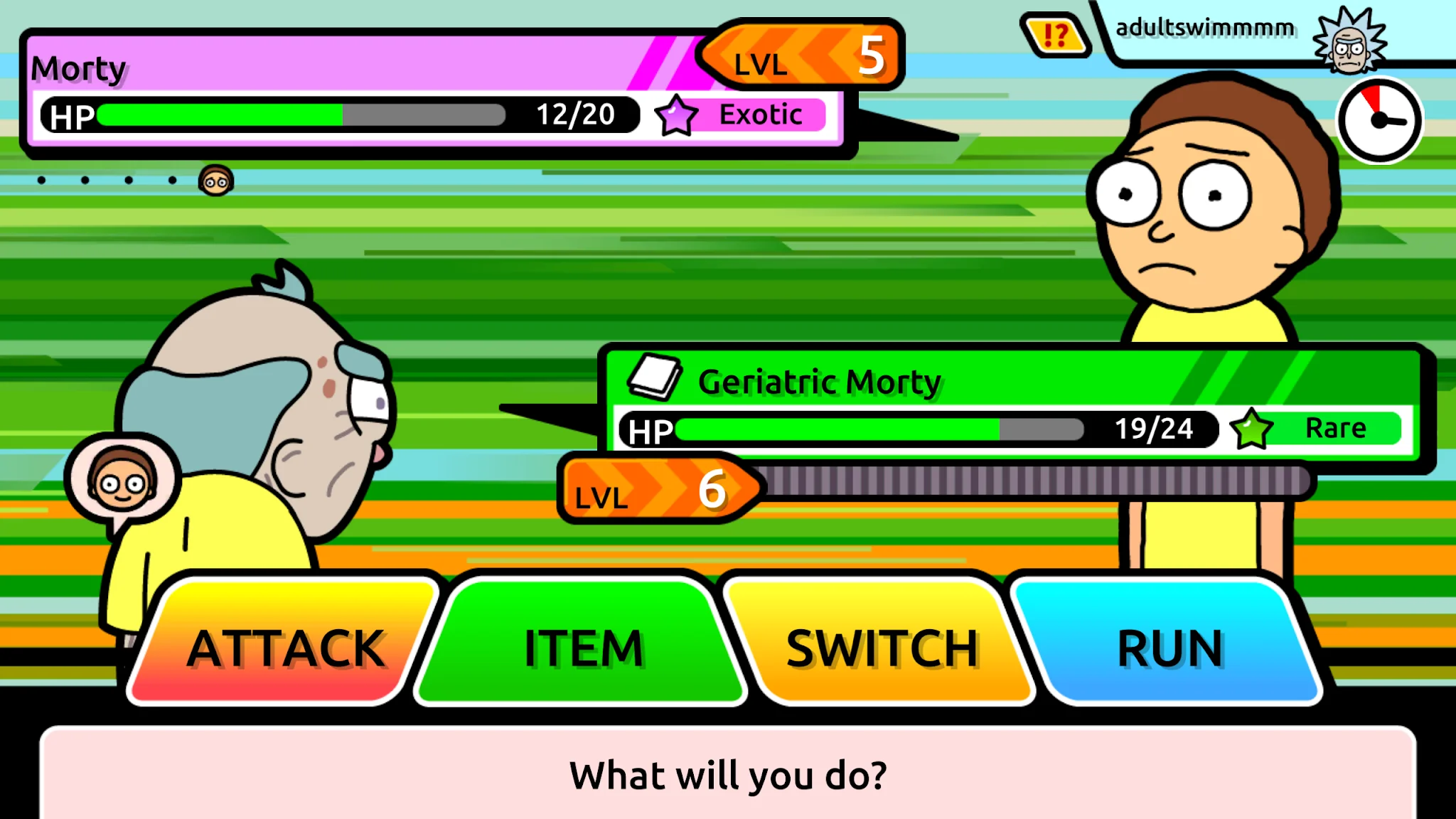 Screenshot Rick and Morty: Pocket Mortys 6