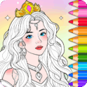 Gioco Principessa: Colorare