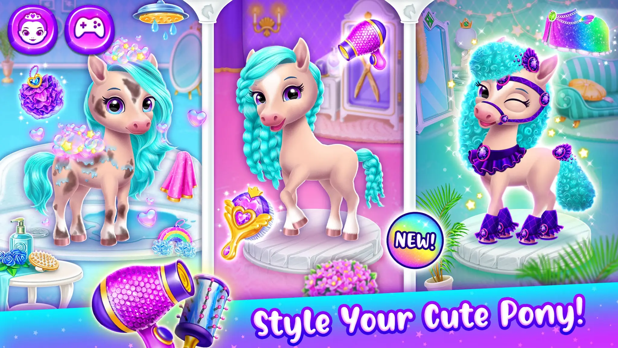 Скриншот Princesses - Enchanted Castle 2