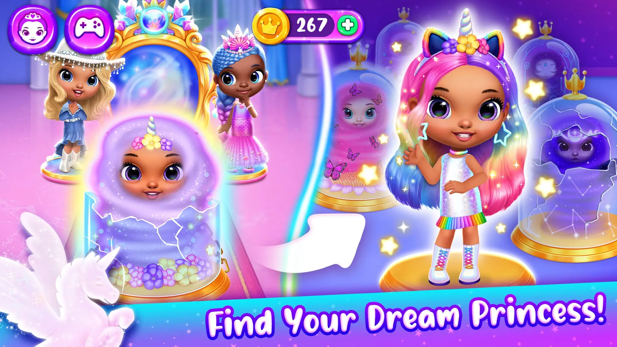 Скриншот Princesses - Enchanted Castle 5
