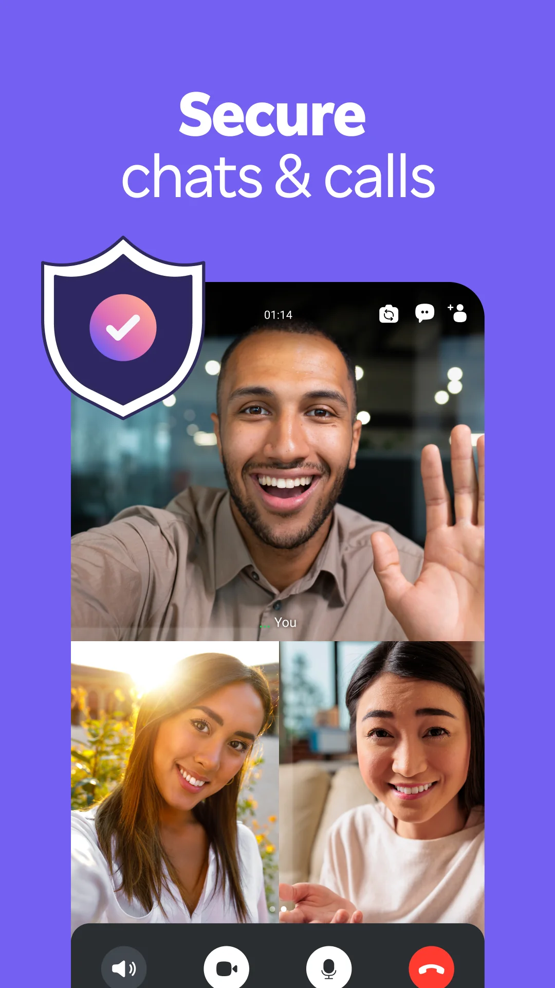 Snímek obrazovky Rakuten Viber Messenger 2
