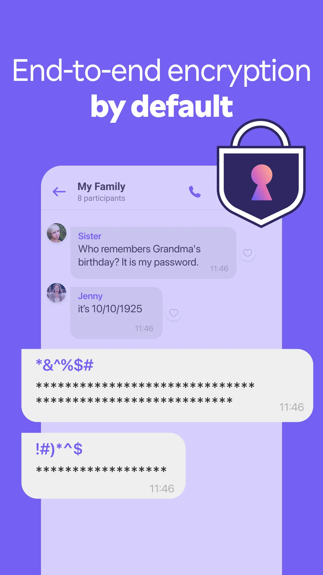 Snímek obrazovky Rakuten Viber Messenger 4