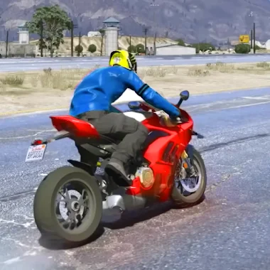 Real Motocycle Driving ikon