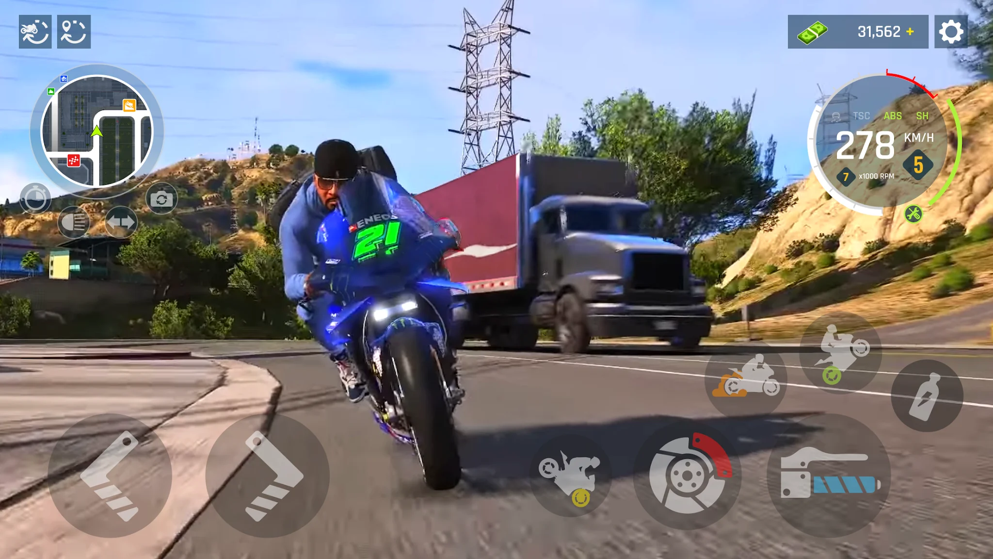 Real Motocycle Driving képernyőkép 1