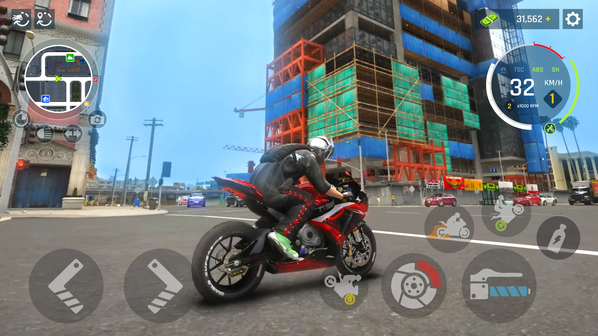 Real Motocycle Driving képernyőkép 2