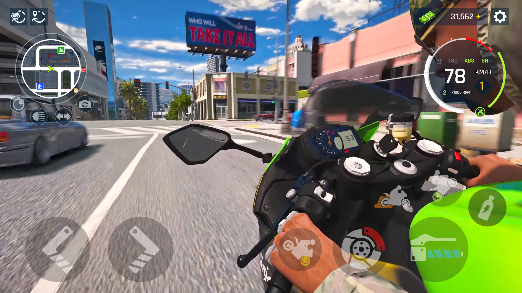 Screenshot Real Motocycle Driving 4