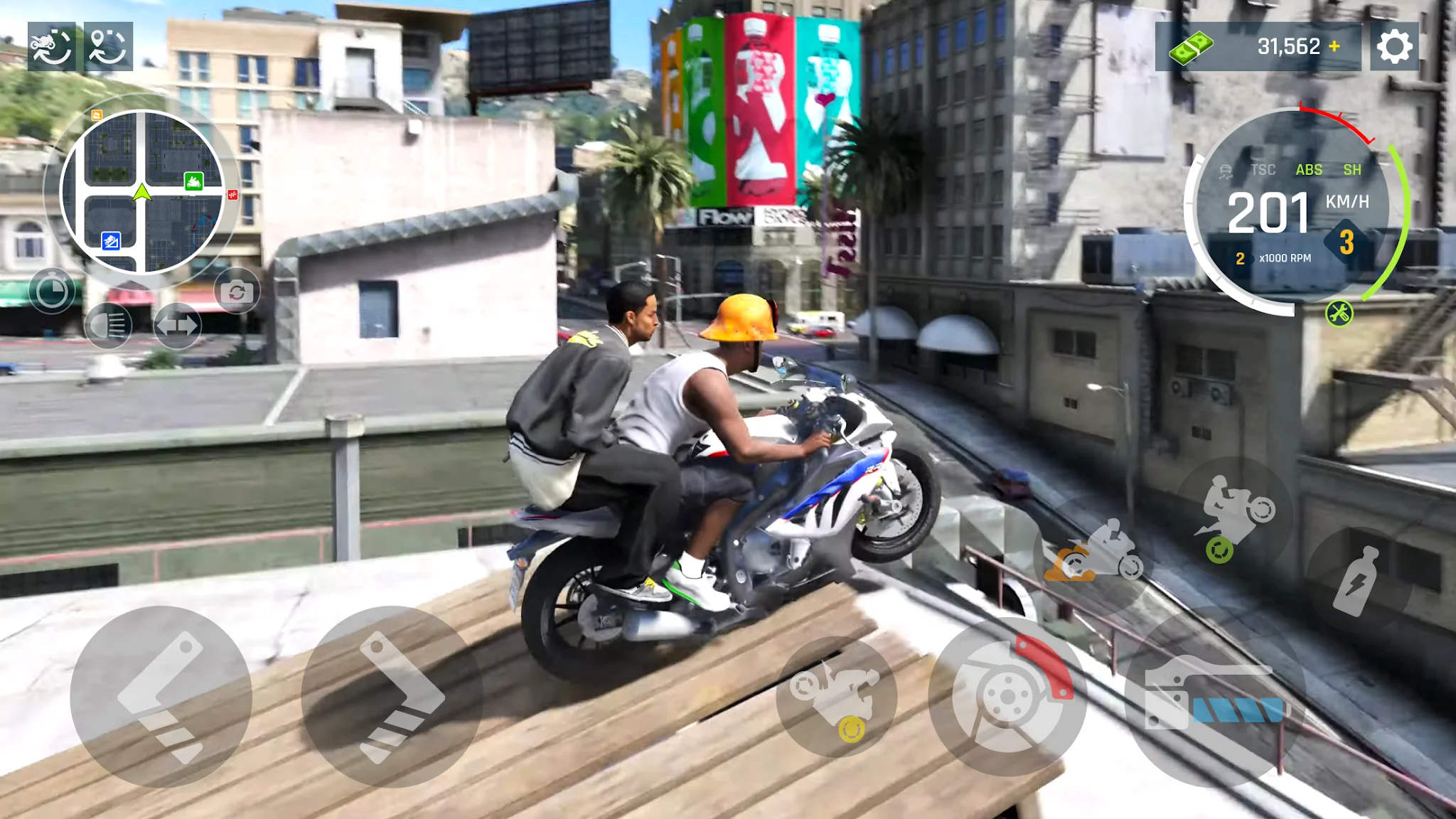 Real Motocycle Driving képernyőkép 5