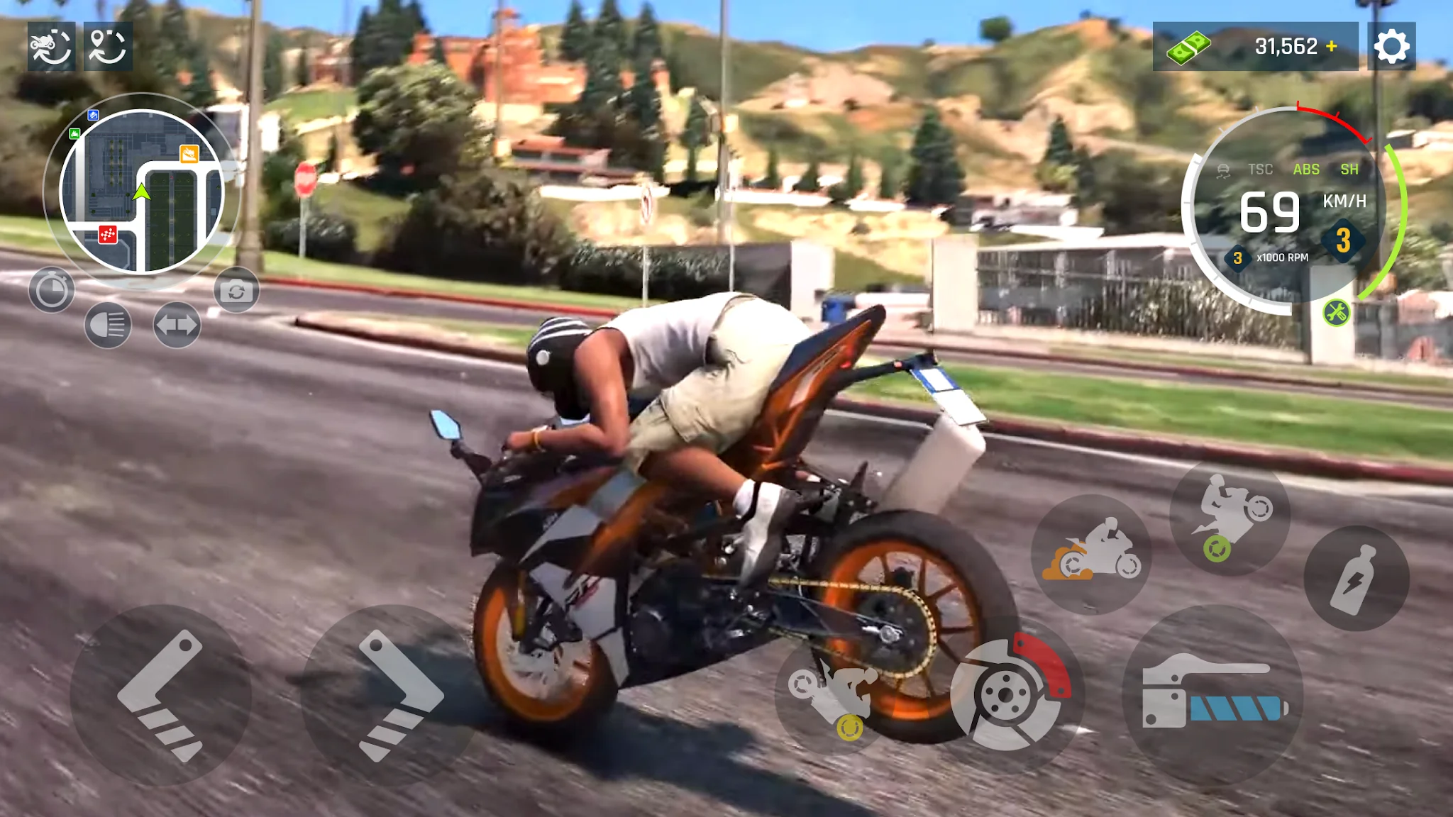 Real Motocycle Driving képernyőkép 6