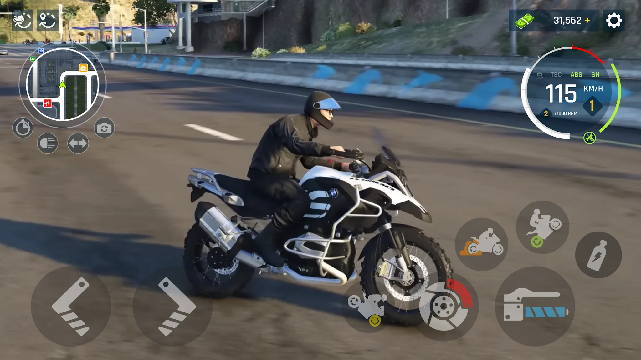 Real Motocycle Driving képernyőkép 7