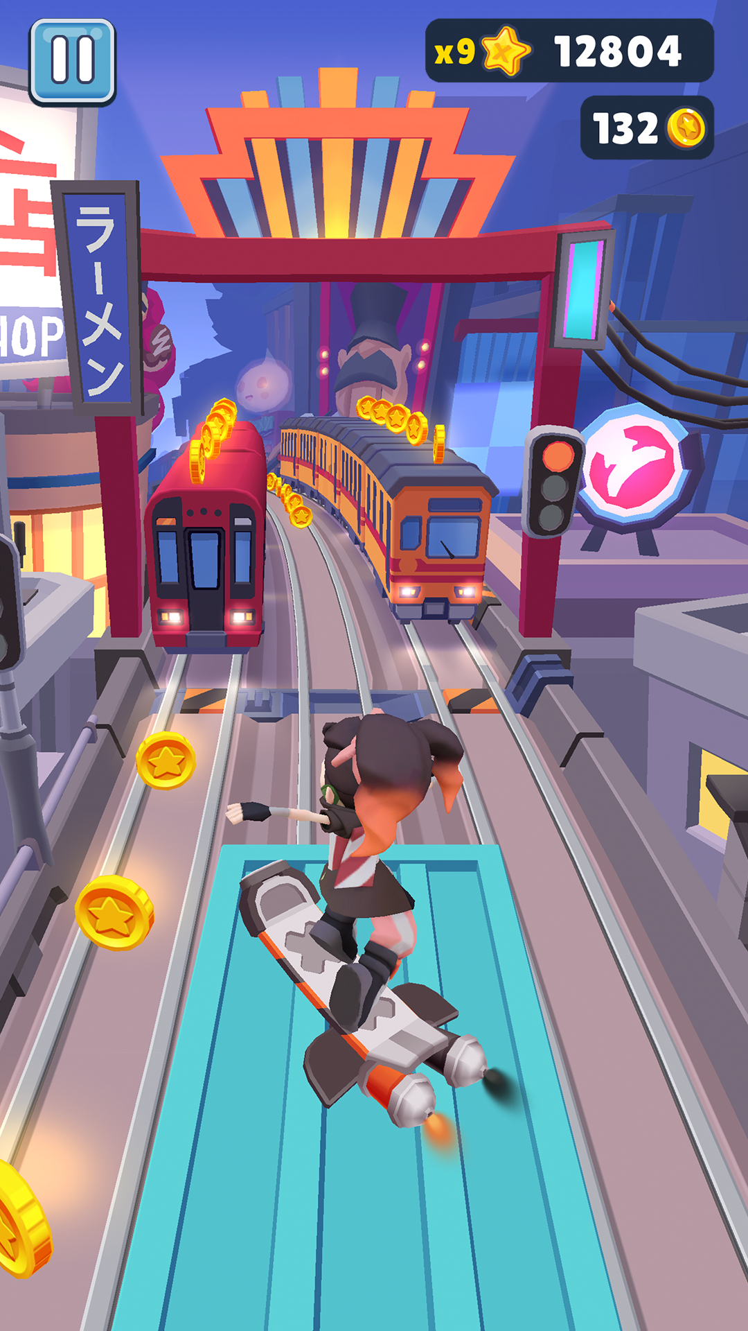 Snímek obrazovky Subway Surfers 4
