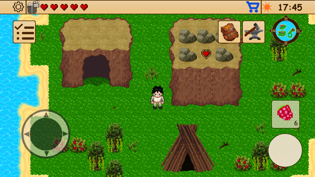 Снимка на екрана Survival RPG 1: Island Escape 4
