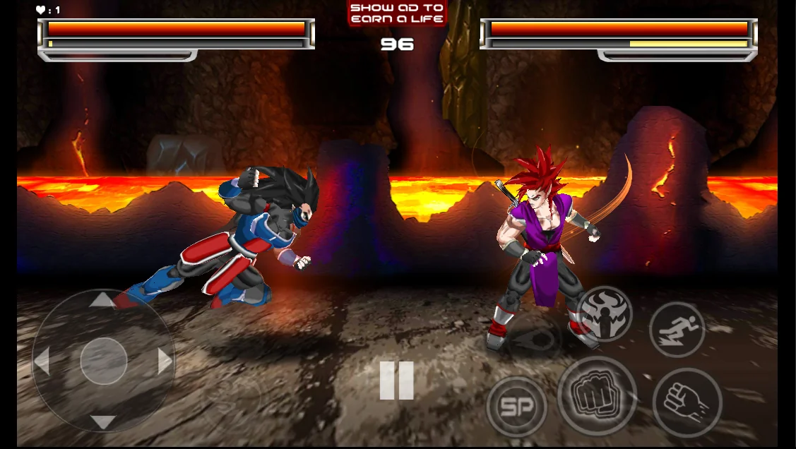 Скриншот The Clash of Fighters 1