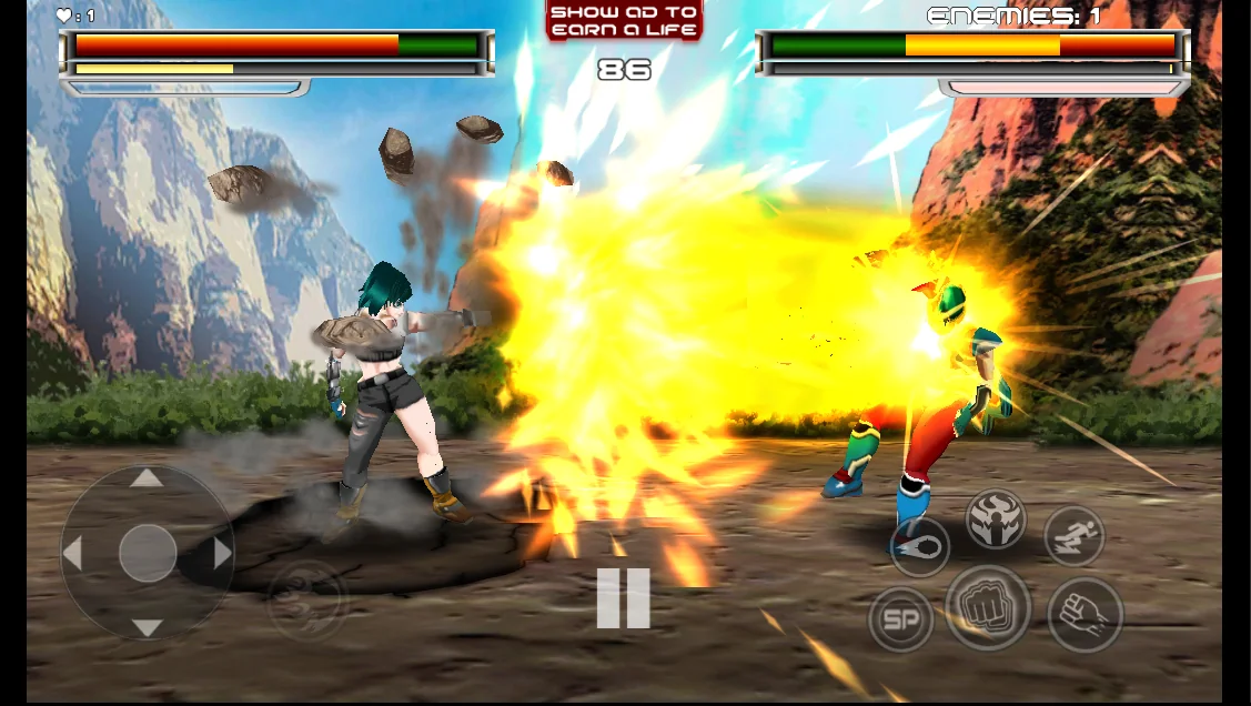 Скриншот The Clash of Fighters 3