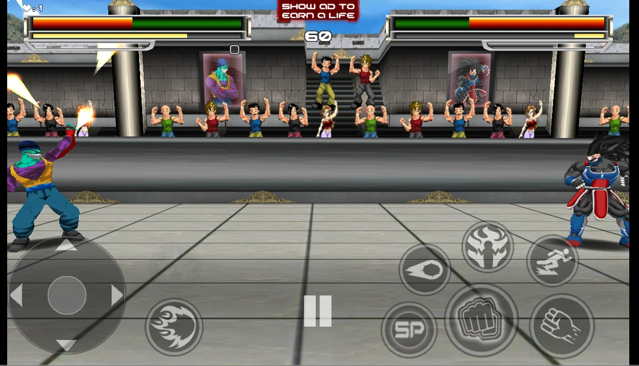 Скриншот The Clash of Fighters 8