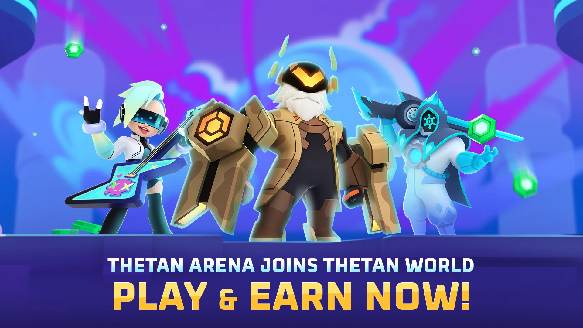 Tangkapan layar Thetan Arena 1