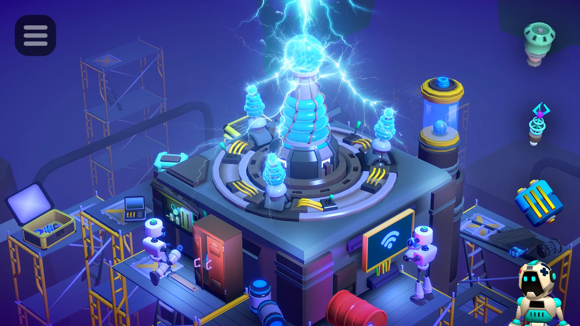 لقطة شاشة Tiny Robots: Portal Escape %د