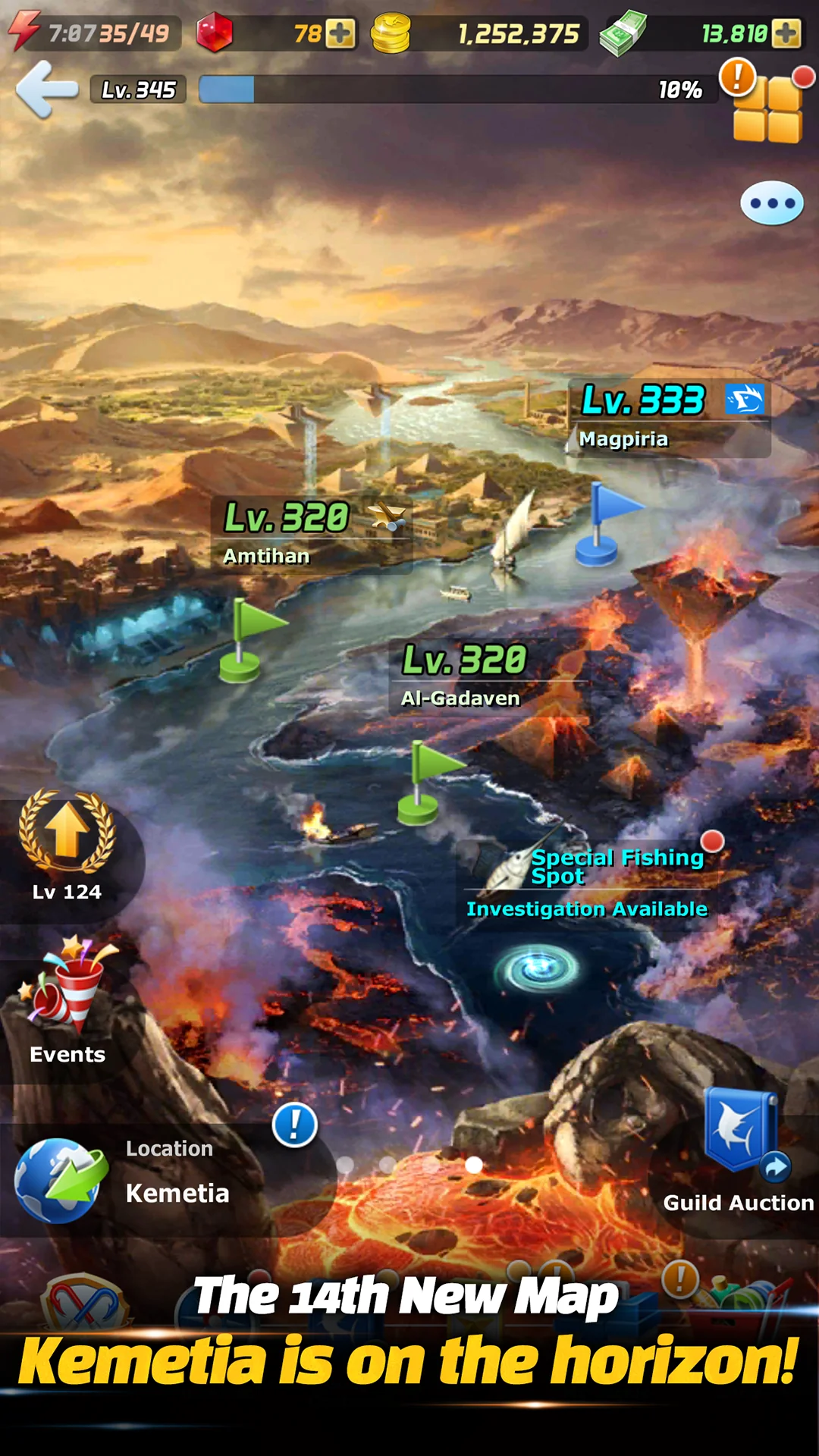 Tangkapan layar Ace Fishing 1
