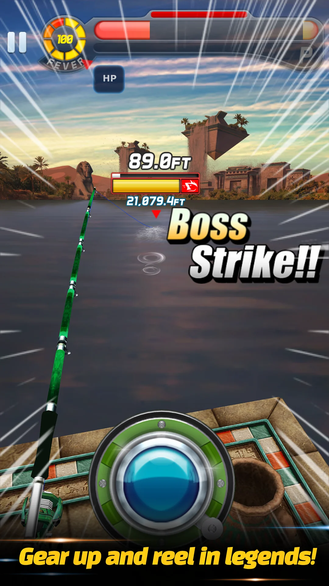 Tangkapan layar Ace Fishing 3