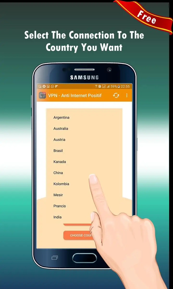 Capture d'écran VPN Unblock Bokep Sites 2